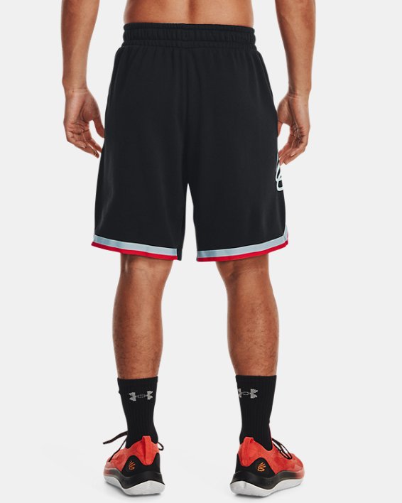Men's Curry Fleece 9" Shorts, Black, pdpMainDesktop image number 1